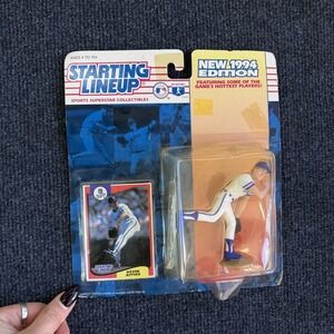 Vintage‎ Starting Lineup Kansas City Royals Action Figure Blue MLB Kevin Appier